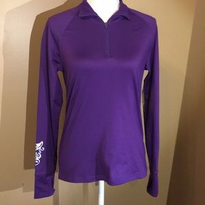 Athleta- long sleeve warm workout top NWT